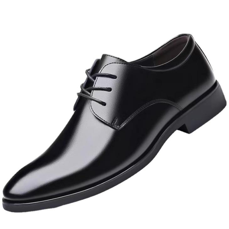 Mens Black Leather Keen Derby  |  Dress Shoes Dress Shoes Dress Shoes