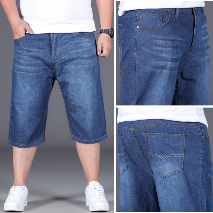 Mens Brooklyn Straight Faded Denim Shorts  |  Trousers & Shorts Clothing Mens