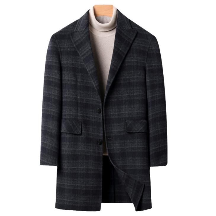 Mens Check Fleece Jacket  |  Coats & Jackets Clothing Black