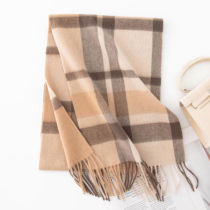 Mens Check Scarf  |  Scarves & Gloves Accessories Mens