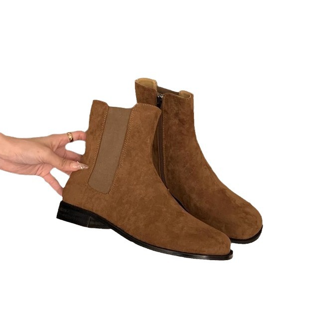 Mens Classic Faux Suede Chelsea Boots  |  Boots Boots Boots