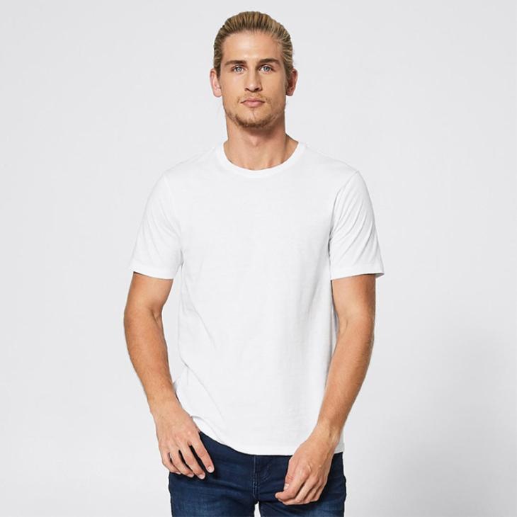 Mens Classic Stretch T-Shirt  |  Tops & T-Shirts Clothing Light Gray