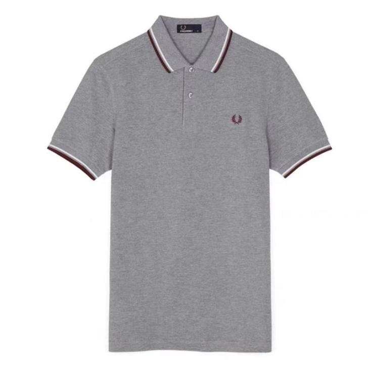 Mens Crepe Pique Zip Neck Polo Shrt  |  Polos Clothing Mens