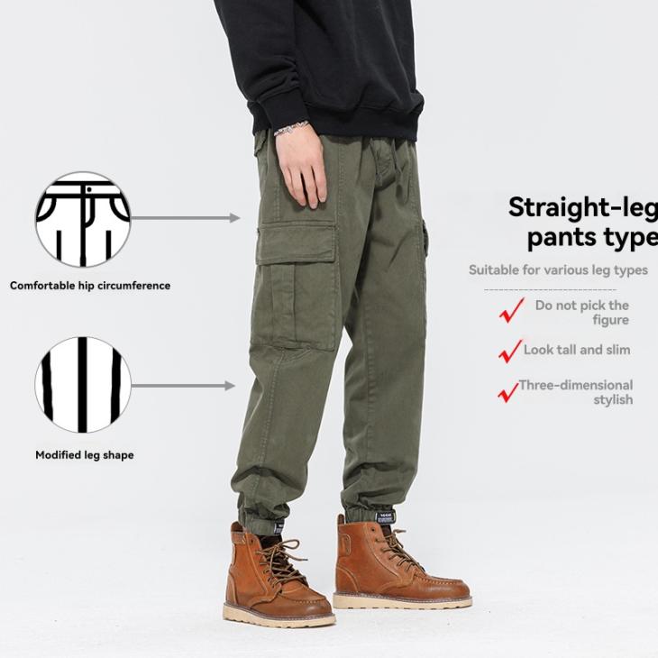 Mens Cuffed Cargo Sn44  |  Trousers & Shorts Clothing Mens