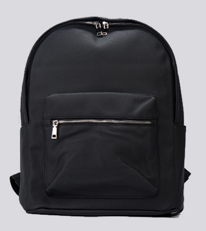 Mens Faux Leather Backpack  |  Bags Accessories Bags