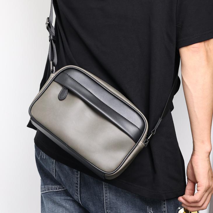 Mens Faux Leather Cross Body Bag  |  Bags Accessories Bags