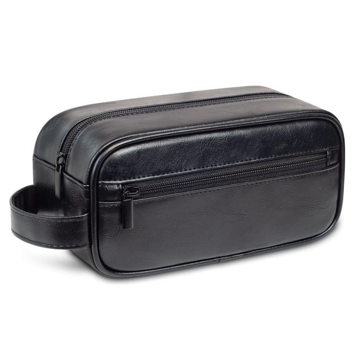 Mens Faux Leather Toiletry Bag  |  Bags Accessories Bags