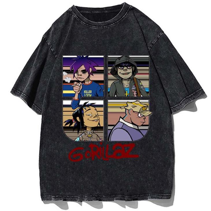 Mens Gorillaz Graphic T-Shirt  |  Tops & T-Shirts Clothing Mens