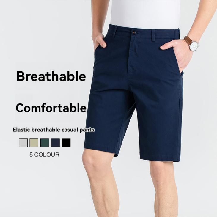 Mens Henry Organic Cotton Chino Shorts  |  Trousers & Shorts Clothing Mens