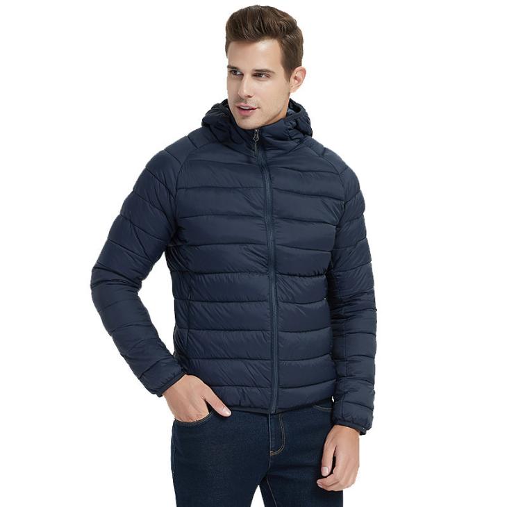 Mens Hooded Puffer Jacket  |  Coats & Jackets Clothing Black