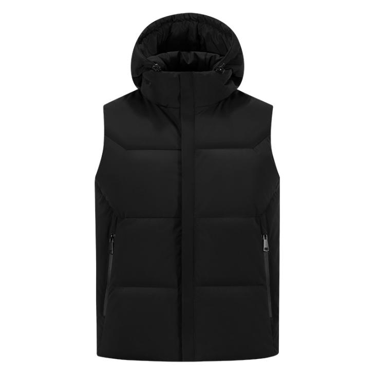 Mens Hooded Puffer Vest  |  Coats & Jackets Clothing Coats & Jackets