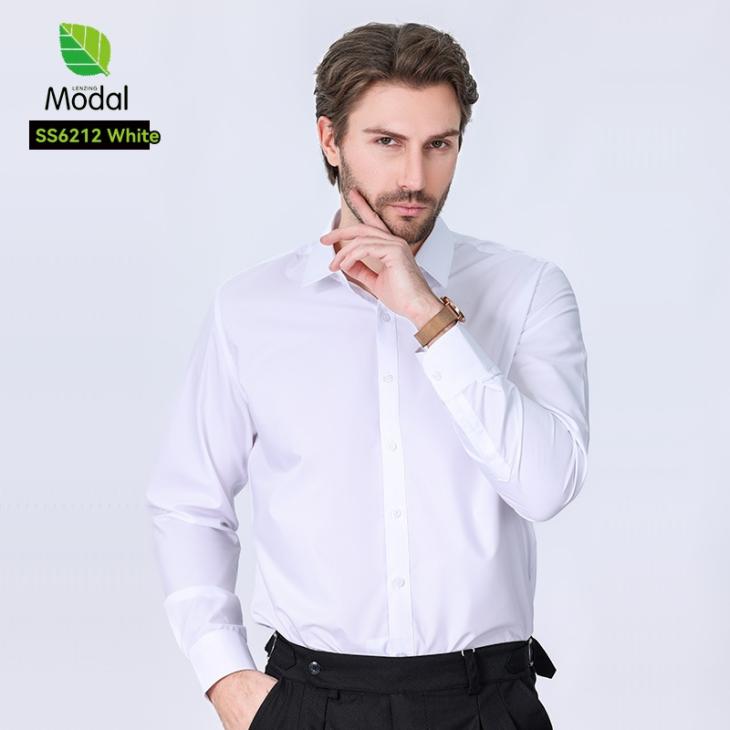 Mens Ls Slim Diamond Dobby Shirt  |  Shirts Clothing Mens