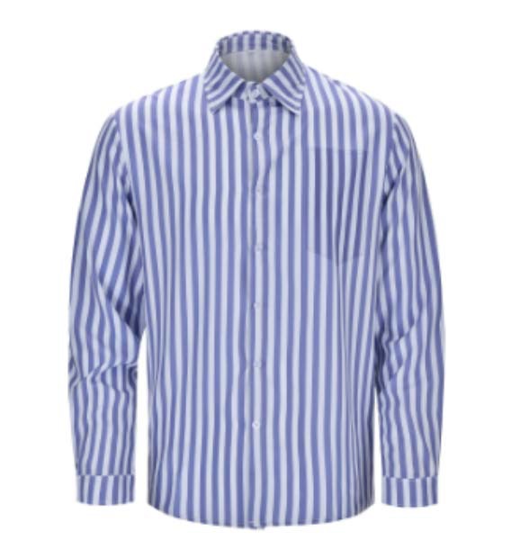 Mens Ls Slim Linen Tncl Stripe Shirt  |  Suits & Blazers Clothing Mens