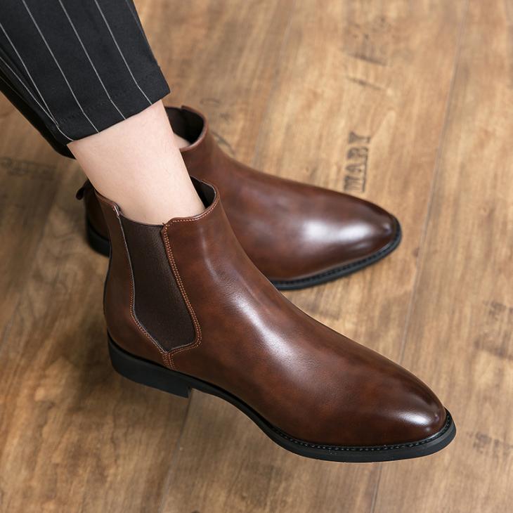 Mens Lyttleton Chelsea Boot – Teak Multi  |  Boots Boots Boots