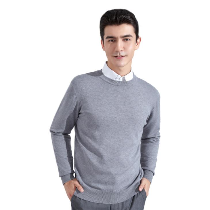 Mens Merino Crewneck Sweater  |  Knitwear Clothing Knitwear