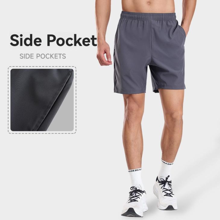 Mens Mesh Gym Shorts  |  Sportswear Clothing Black