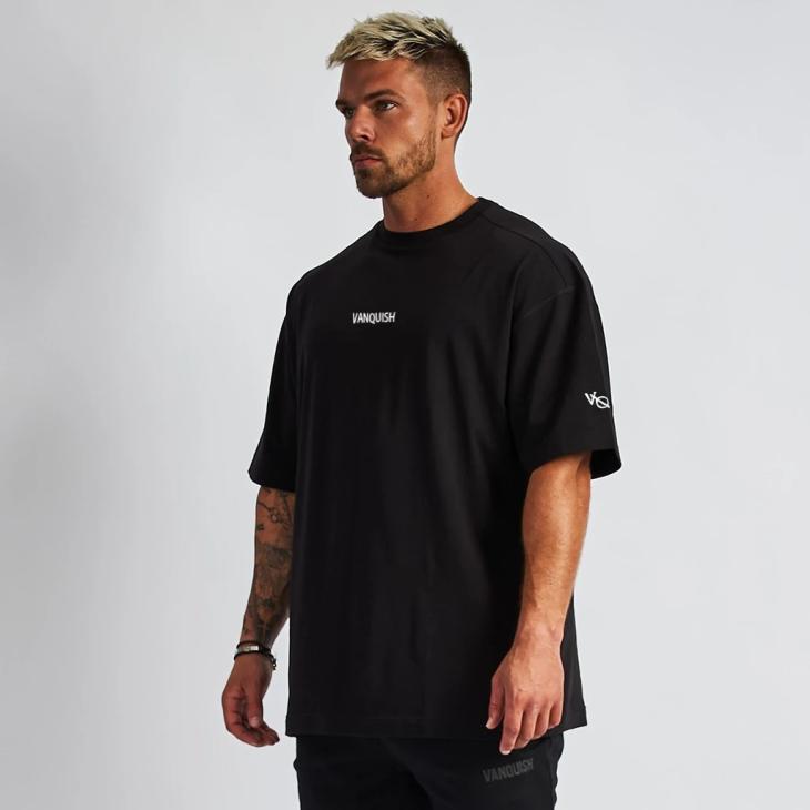 Mens Micro Logo Graphic Loose T-Shirt  |  Tops & T-Shirts Clothing Mens