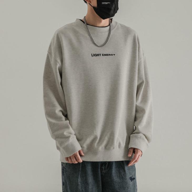 Mens Minimal Graphic Crew Sweater  |  Hoodies & Sweatshirts Clothing Hoodies & Sweatshirts