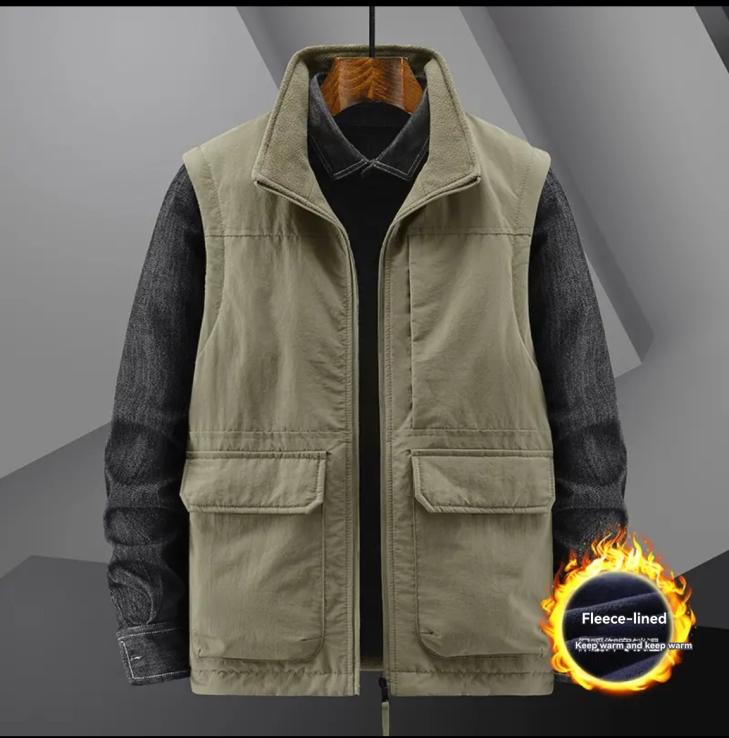 Mens Nylon Pocket Cover Vest  |  Coats & Jackets Clothing Coats & Jackets