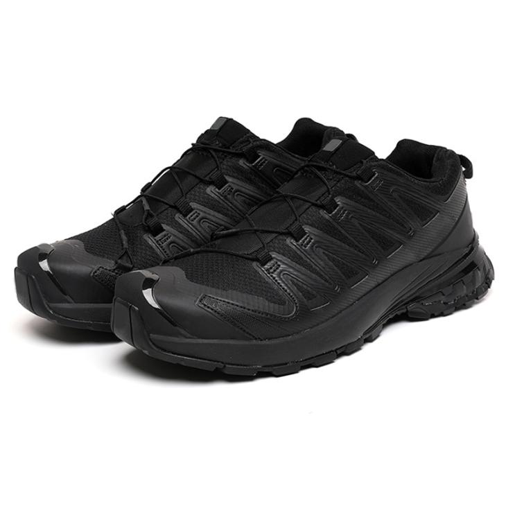 Mens Panelled Runner Trainers  |  Sneakers Mens Black