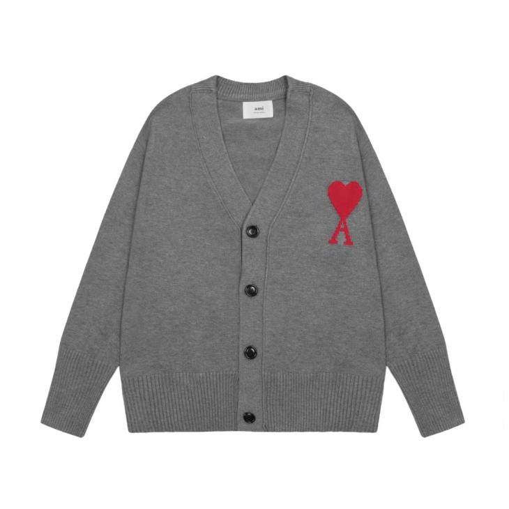 Mens Red Adc Cardigan  |  Knitwear Clothing Knitwear