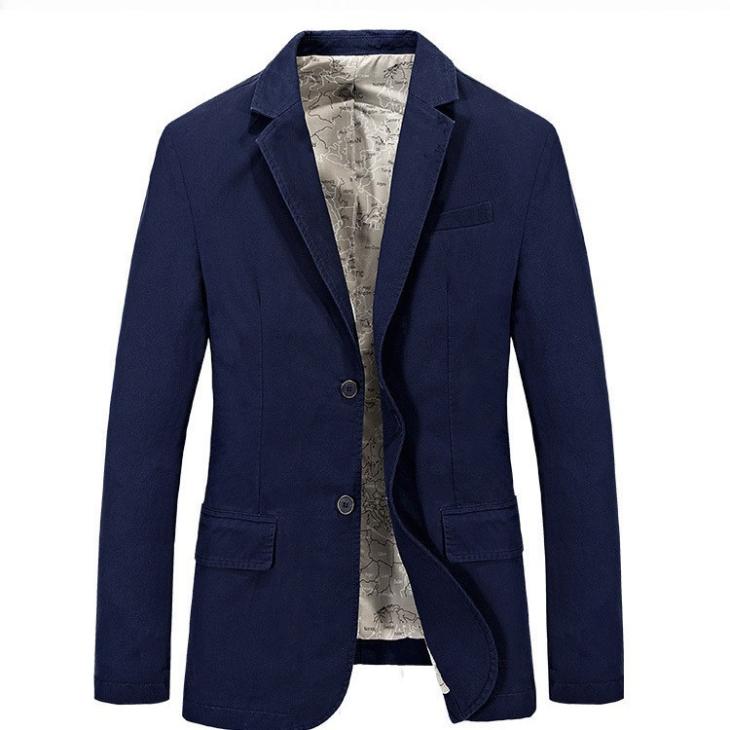 Mens Relaxed Fit Single Breasted Jacket  |  Coats & Jackets Clothing Coats & Jackets