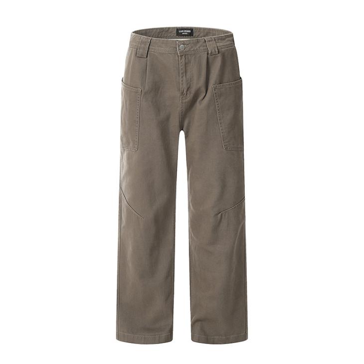 Mens Slim Cargo Pants  |  Pants Clothing Mens