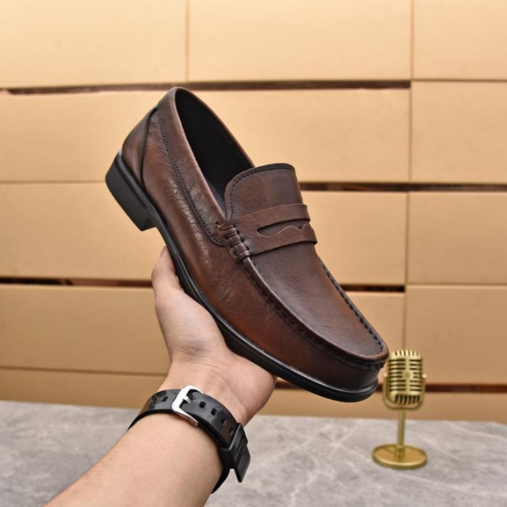 Mens St James Loafer – Cognac  |  Dress Shoes Dress Shoes Dress Shoes