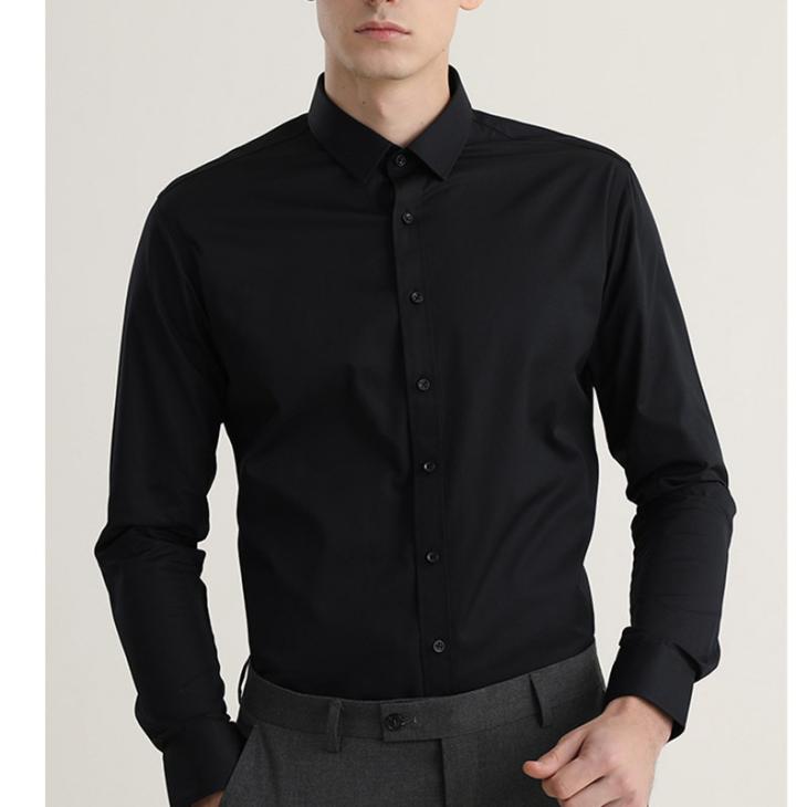 Mens Stretch Shirt  |  Shirts Clothing Black