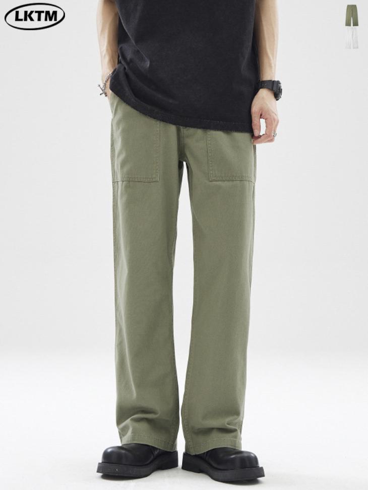 Mens Stretch Waist Pants  |  Pants Clothing Light Green