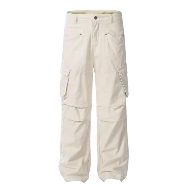 Mens Tapered Cotton Cargo Pants  |  Pants Clothing Mens