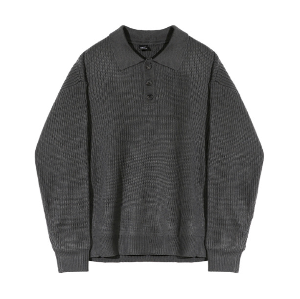 Mens Textured Polo Sweater  |  Sweaters & Cardigans Clothing Dark Green