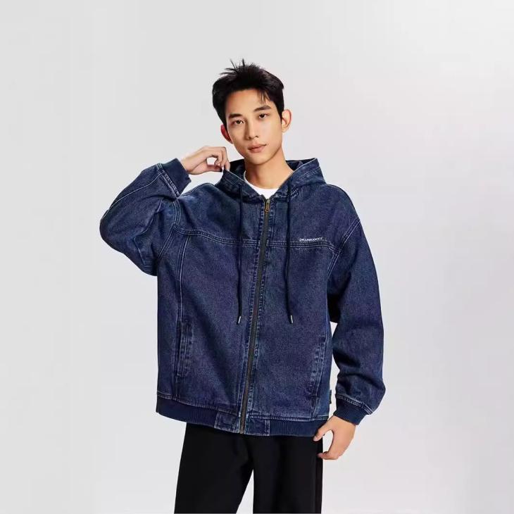 Mens Venice Denim Bomber Jacket  |  Coats & Jackets Clothing Coats & Jackets