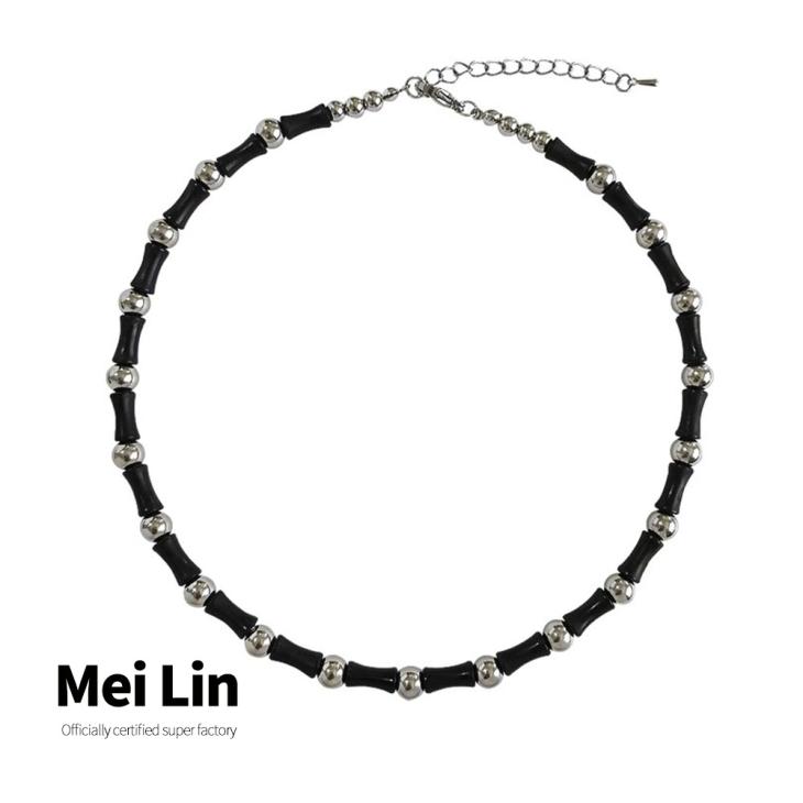 Mens Volcanic Tube Stretch Necklace  |  Jewellery Accessories Jewellery