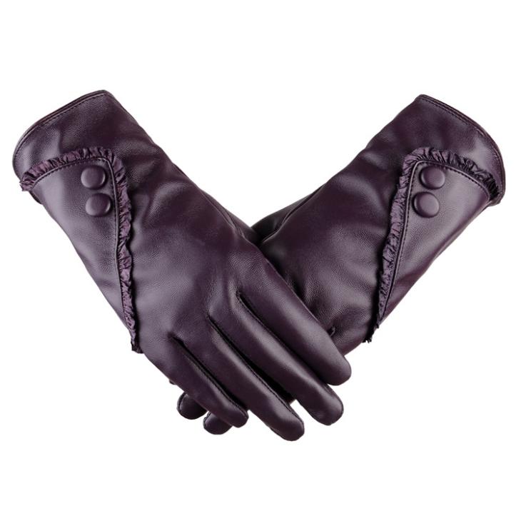 Womens 4 Button Cuff Leather Glove  |  Hats, Gloves & Scarves Accessories Hats, Gloves & Scarves