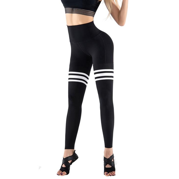 Womens Active Stripe High Waisted Leggings  |  Gym Gear & Activewear Clothing Gym Gear & Activewear