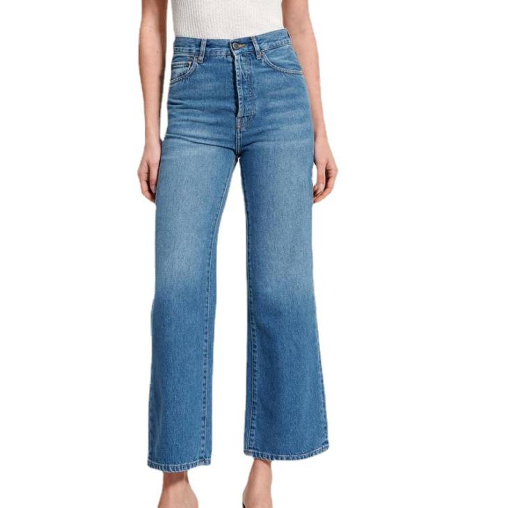 Womens Ayla Raw Hem Crop Jean  |  Jeans & Denim Clothing Jeans & Denim