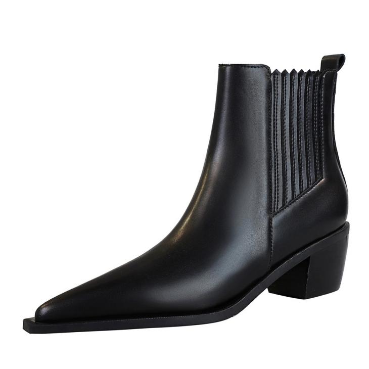 Womens Block Heel Chelsea Boots  |  Boots Boots Black