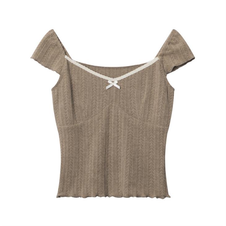 Womens Broderie Prairie Top  |  Tops & T-Shirts Clothing Tops & T-Shirts