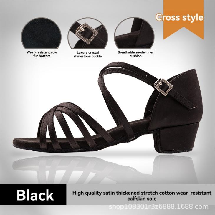 Womens Cross Strap Heeled Sandals  |  Sandals Sandals Sandals