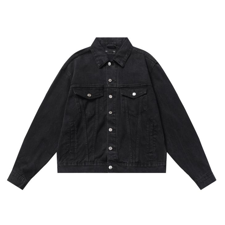 Womens Denim Jacket  |  Coats & Jackets Clothing Black