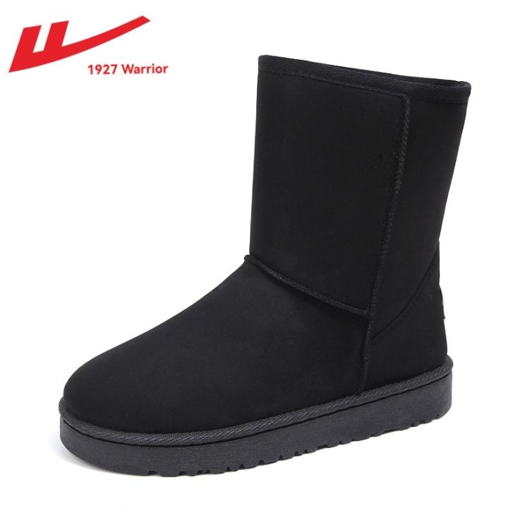 Womens Faux Suede Boots  |  Boots Boots Black