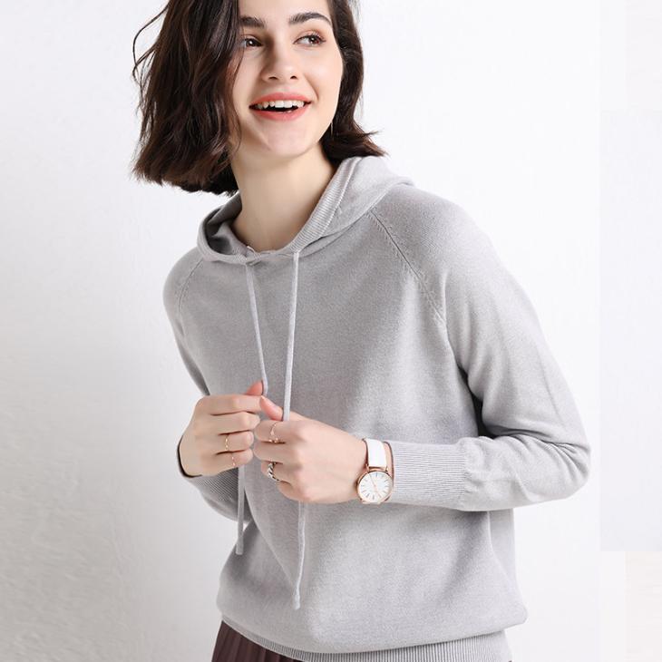 Womens Knit Hoodie  |  Hoodies & Sweatshirts Clothing Hoodies & Sweatshirts