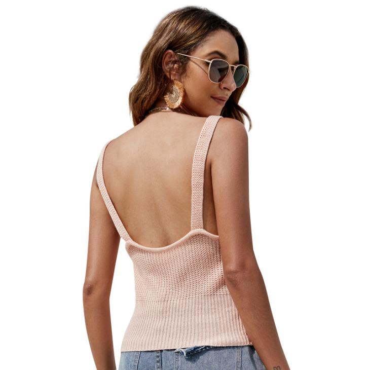 Womens Knitted Cami Top  |  Tops & T-Shirts Clothing Tops & T-Shirts