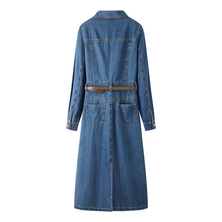 Womens Neo Denim Midi Dress  |  Dresses Clothing Dresses