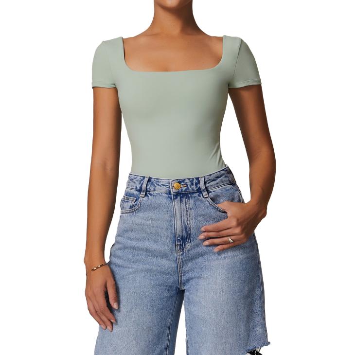 Womens One Shoulder Shirred Top  |  Tops & T-Shirts Clothing Tops & T-Shirts