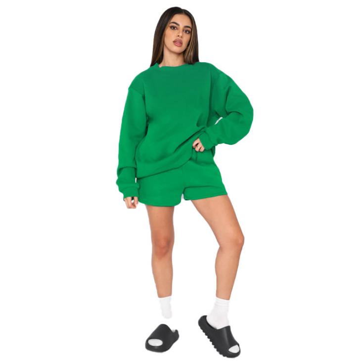 Womens Ruched Crew Neck Sweater  |  Hoodies & Sweatshirts Clothing Hoodies & Sweatshirts