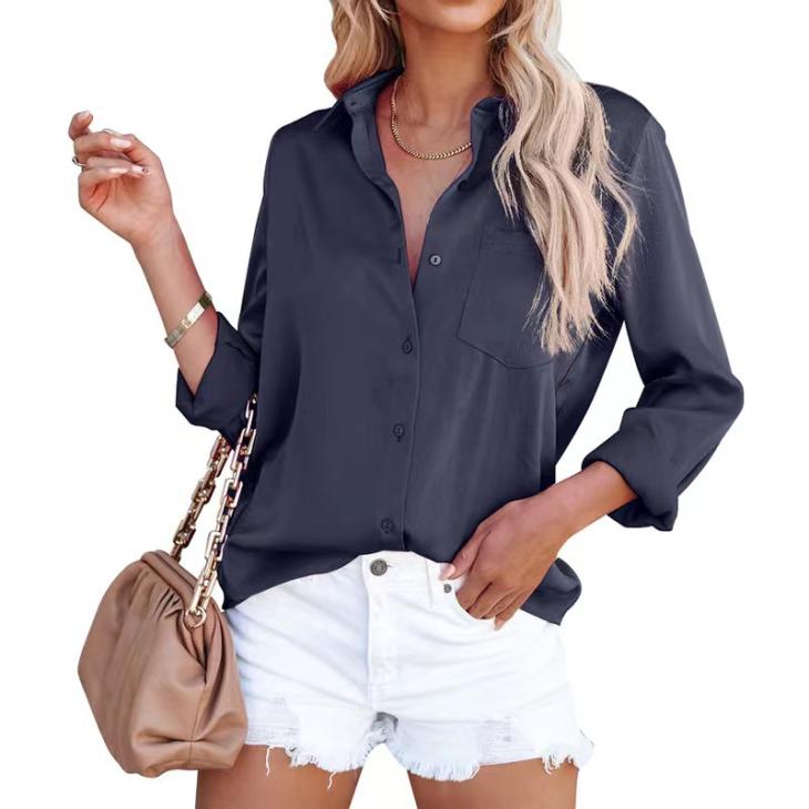 Womens Ruched Shirt  |  Tops & T-Shirts Clothing Tops & T-Shirts