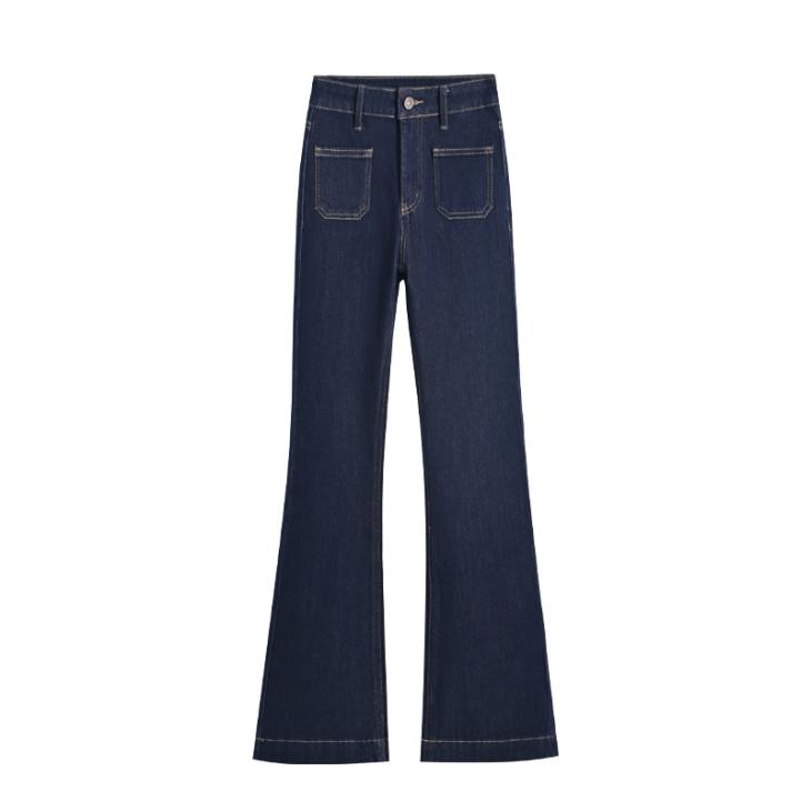 Womens Sailor Long Eco Ruby Blue  |  Jeans & Denim Clothing Jeans & Denim