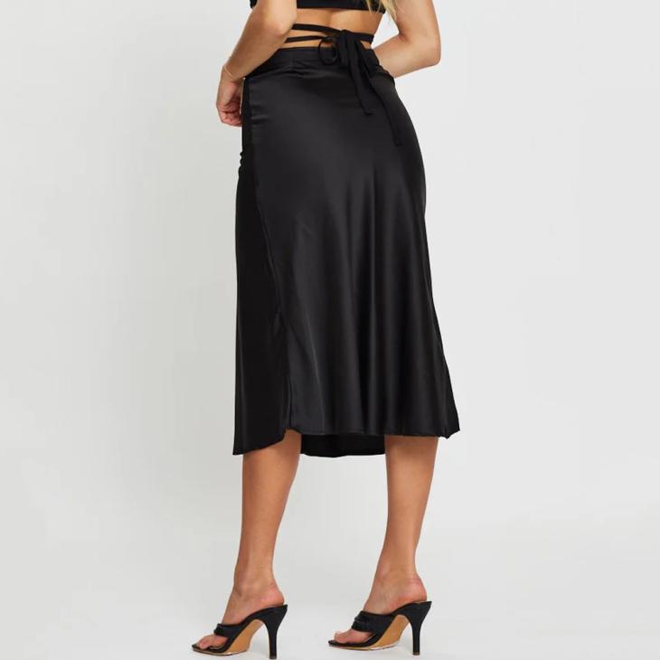 Womens Santal Asym Midi Skirt  |  Skirts Clothing Skirts